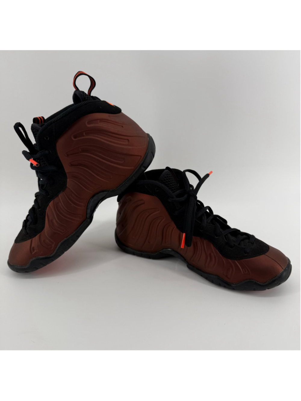 Nike Air Foamposite Pro GS Hyper Crimson Basketball Boys Size 6Y 644792-800
